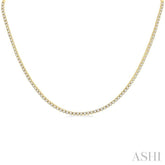 7 Ctw Round Cut Diamond Tennis Necklace in 14K Yellow Gold