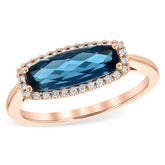 14KT Gold Ladies Diamond Ring