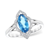 14KT Gold Ladies Diamond Ring