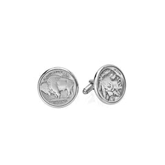 Rhodium Finish Buffalo/Indian Nickel (Heads&Tails) Rhodium Finish Buffalo/Indian Nickel (Heads&Tails)
