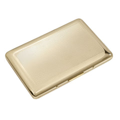 Stainless Steel Gold Finish Card or Cigarette Case Stainless Steel Gold Finish Card or Cigarette Case