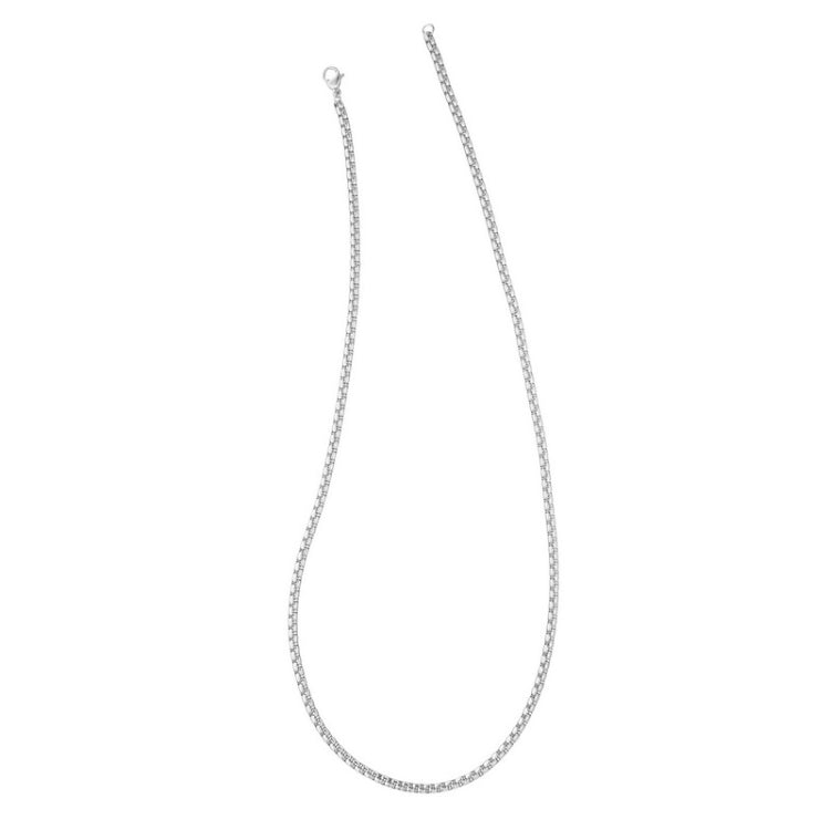 18 Stainless Steel 3mm Rounded Box Chain 18 Stainless Steel 3mm Rounded Box Chain