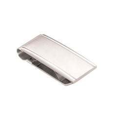 Stainless Steel Money Clip with Lined Edge Stainless Steel Money Clip with Lined Edge