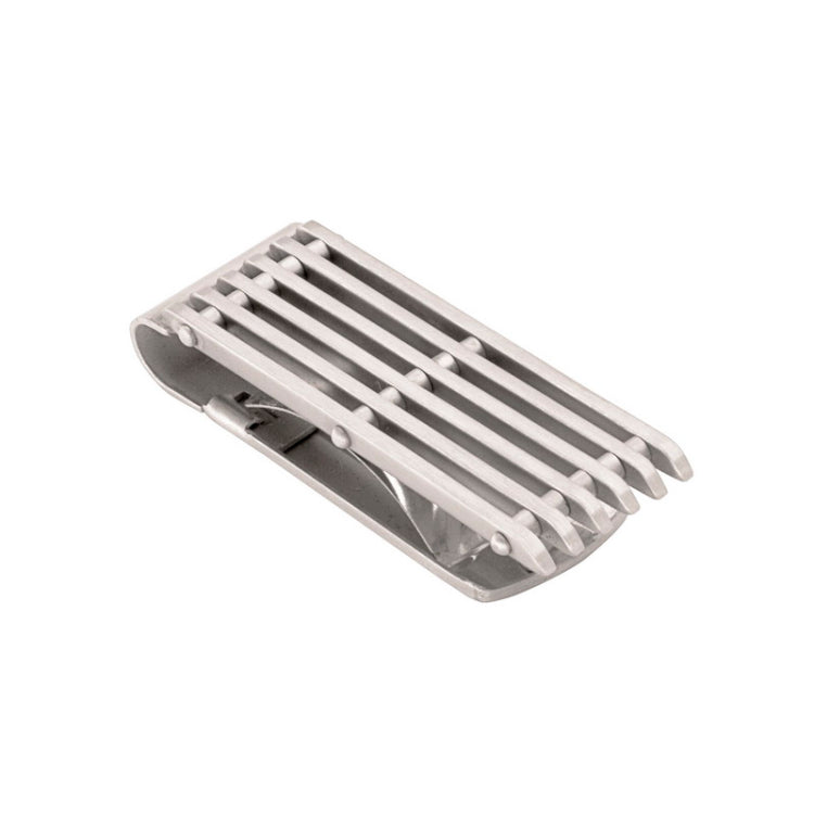 Stainless Steel Money Clip with Slats Stainless Steel Money Clip with Slats