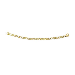8.25 Stainless Steel Gold IP Plated 4mm Figaro Bracelet 8.25 Stainless Steel Gold IP Plated 4mm Figaro Bracelet