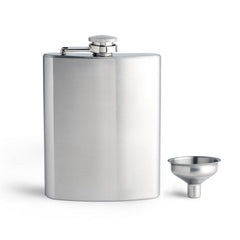 Stainless Steel Brushed Finish Flask Stainless Steel Brushed Finish Flask