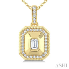 .25CTTWDM OC ARTDECO BOLD PD YG14K-G+CH*