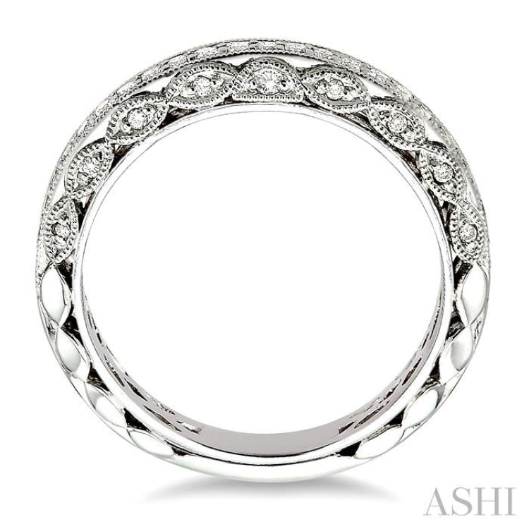 3/8 Ctw Diamond Matching Wedding Band in 14K White Gold