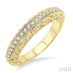 3/8 Ctw Diamond Matching Wedding Band in 14K Yellow Gold
