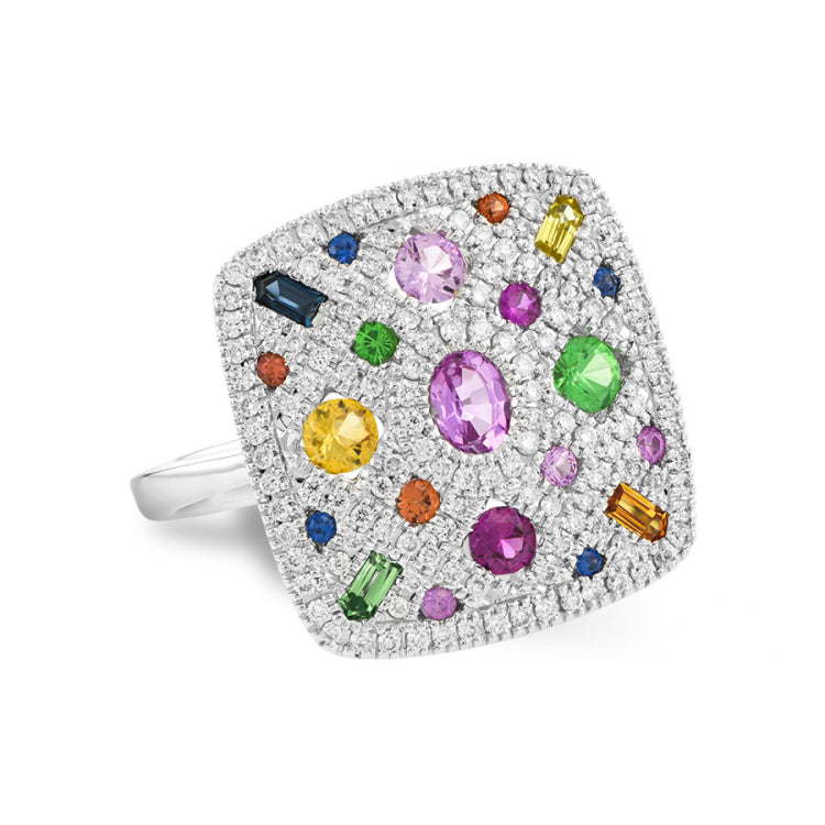 14KT Gold Ladies Diamond Ring