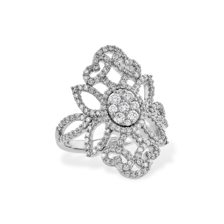 14KT Gold Ladies Diamond Ring