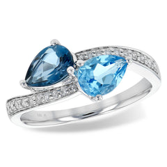 14KT Gold Ladies Diamond Ring