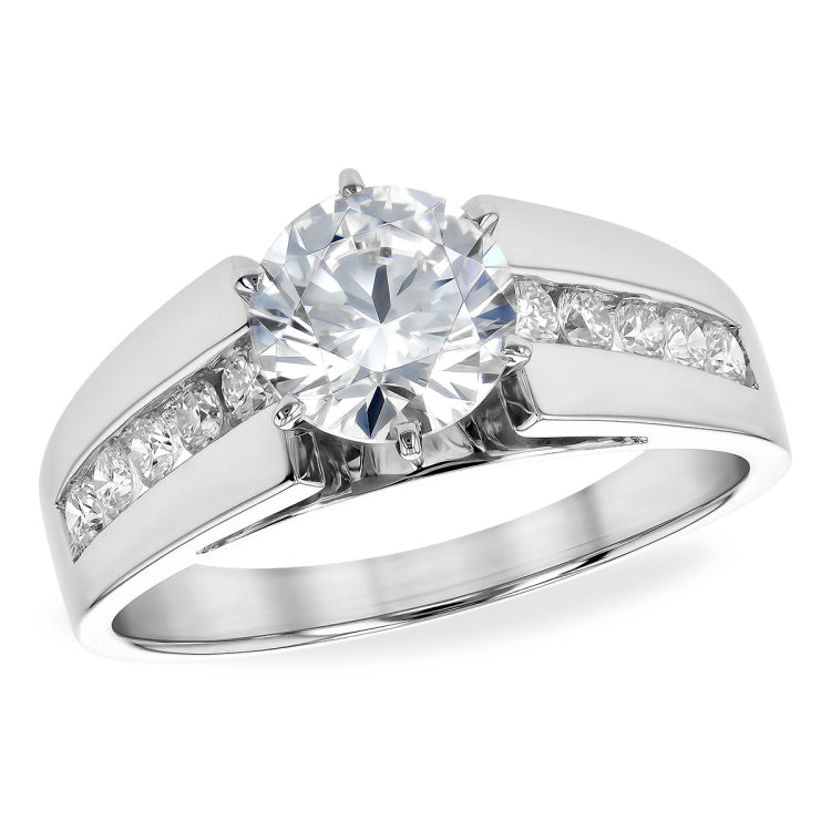 14KT Gold Semi-Mount Engagement Ring