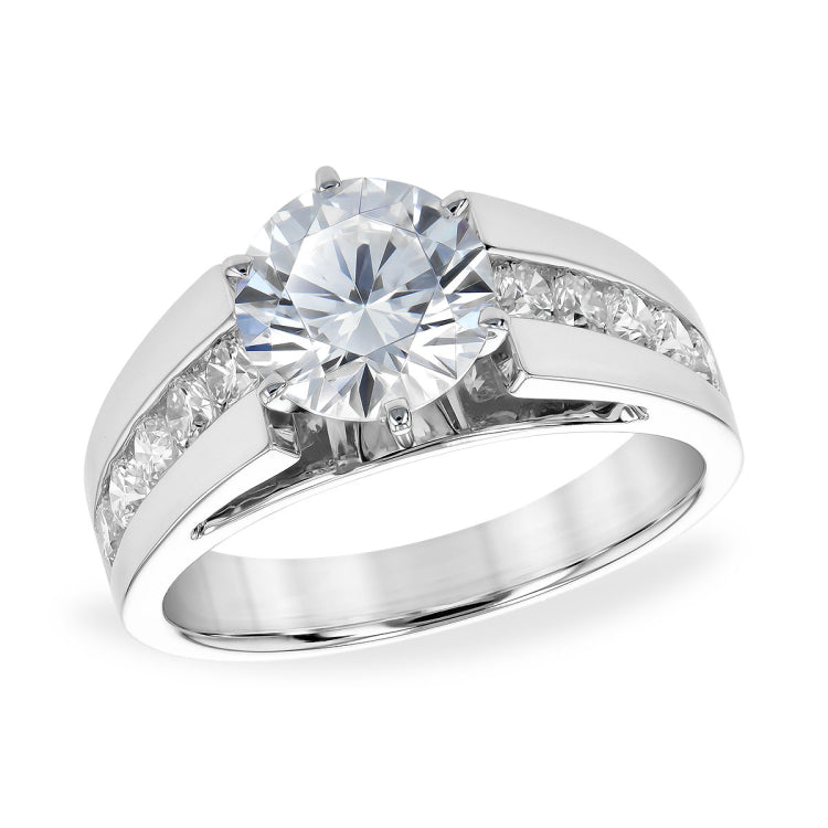 14KT Gold Semi-Mount Engagement Ring