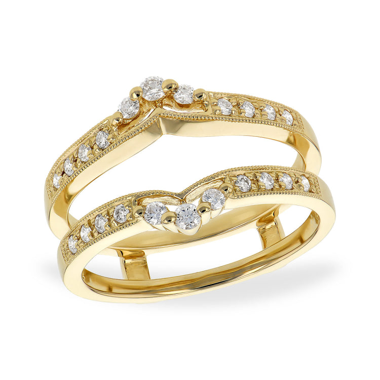 14KT Gold Ladies Wrap/Guard