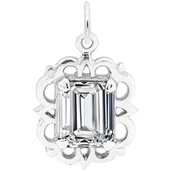 14 KT Birthstone Charm - Apr