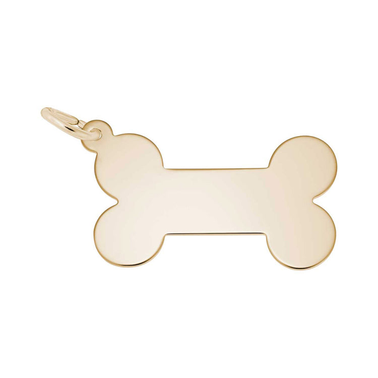 14 KT DOG BONE