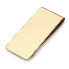 Gold Finish Plain Polished Money Clip