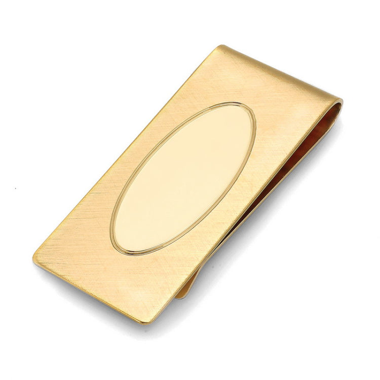 Gold Finish Florentine Two Tone Money Clip