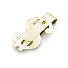 Gold Finish Dollar Sign Money Clip