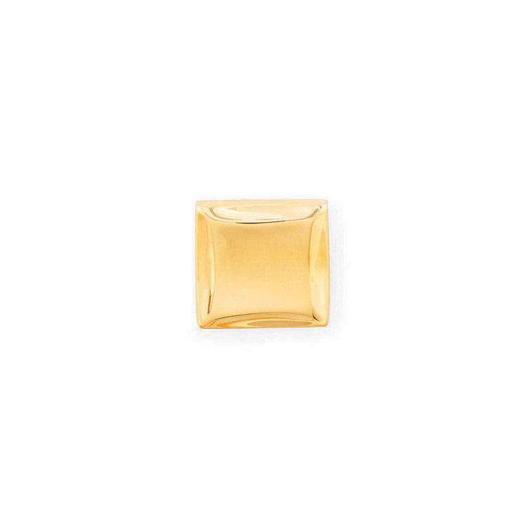 Gold Finish Square Polished Tie Tack