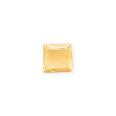 Gold Finish Square Polished Tie Tack