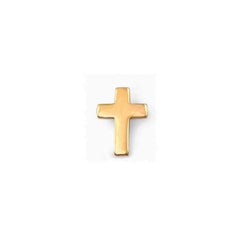 Gold Finish Cross Tie Tack