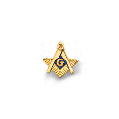 Gold Finish Masonic Tie Tack