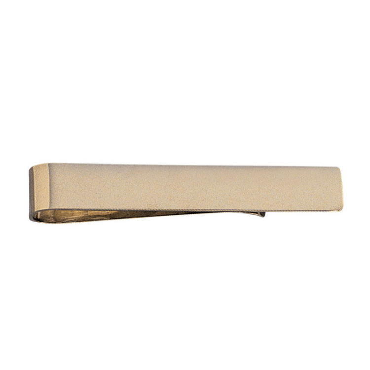 14K Yellow Gold Polished 2 X 5/16 Tie Slide