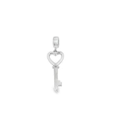 Sterling silver heart key charm for LL71368B
