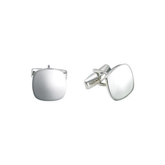 Sterling Silver Cushion Shape Cufflinks