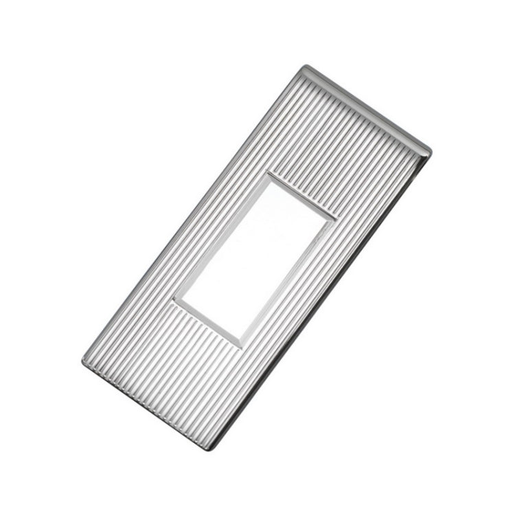 3/4 Sterling Silver Engine-Turned Money Clip