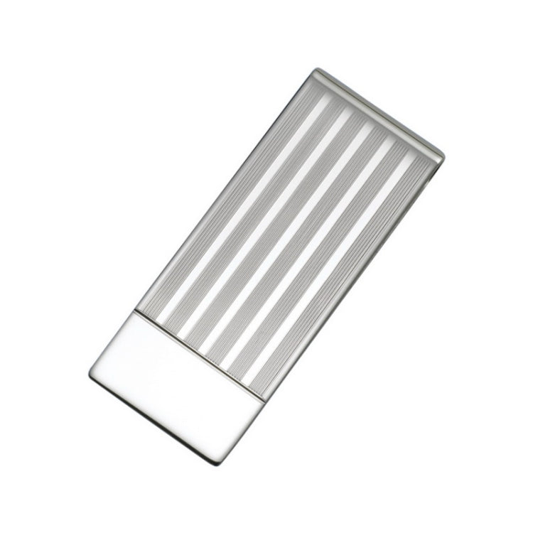 3/4 Sterling Silver Engine-Turned Money Clip