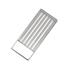 3/4 Sterling Silver Engine-Turned Money Clip