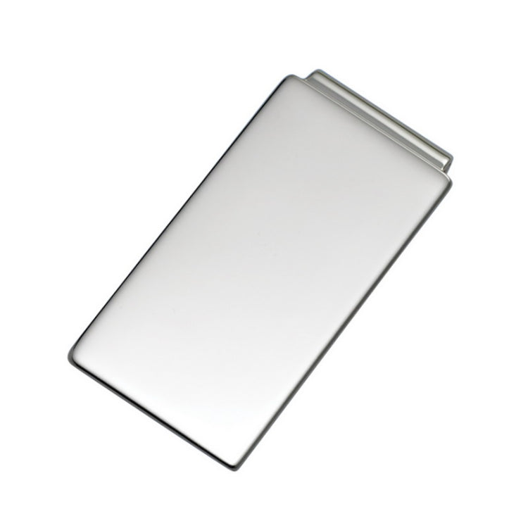 Sterling Silver 7/8 Hindged Plain Polished Money Clip