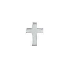 Sterling Silver Cross Tie Tack