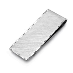 3/4 Sterling Silver Florentine Engraved Money Clip