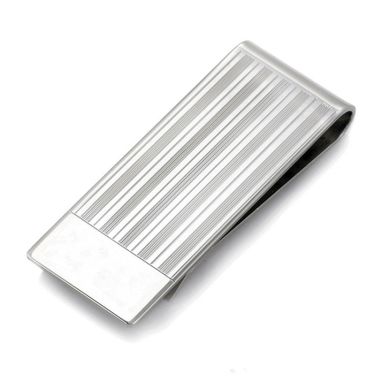 3/4 Sterling Silver Engine-Turned Money Clip