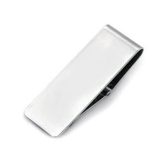 3/4 Sterling Silver Hinged Polished Money Clip