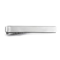 Sterling Silver Plain Polished Tie Bar