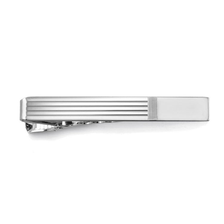 Sterling Silver 2 Color Tie Bar