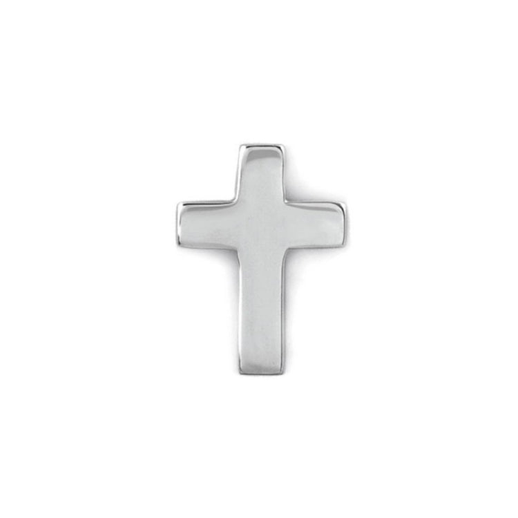 Sterling Silver Cross Tie Tack