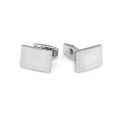 Stainless Steel Plain Polished Cufflinks