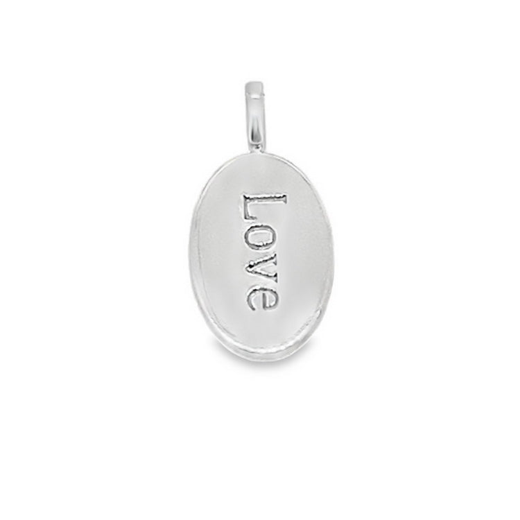 Sterling silver love charm for LL71368B