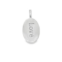 Sterling silver love charm for LL71368B