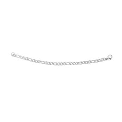 8.25 Stainless Steel 4mm Figaro Bracelet